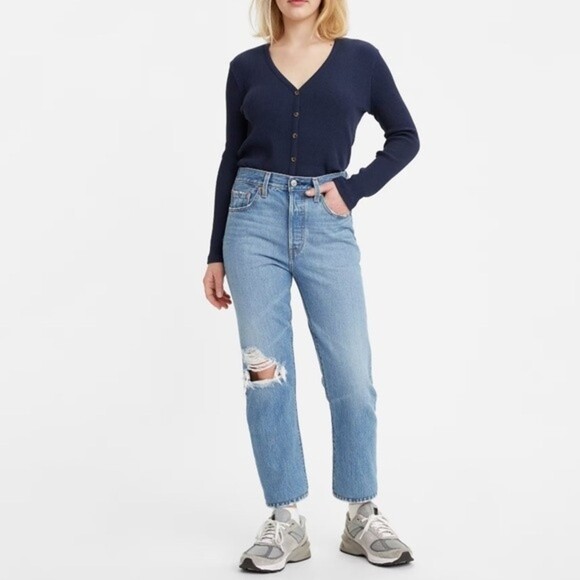 Levis 501 ORIGINAL CROPPED WOMEN'S JEANS